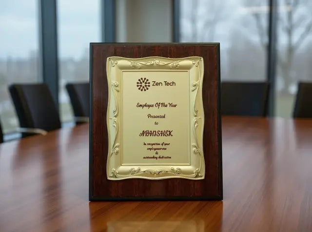 Employee of the Year Plaque
