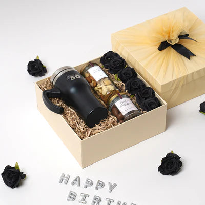 Golden Birthday Gift Box