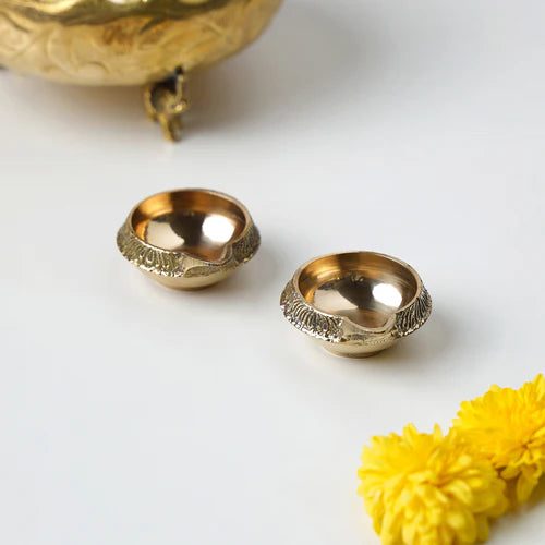 Classic Brass Mini Diyas