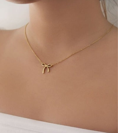 Bow Knot Necklace